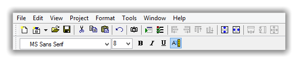 toolbar